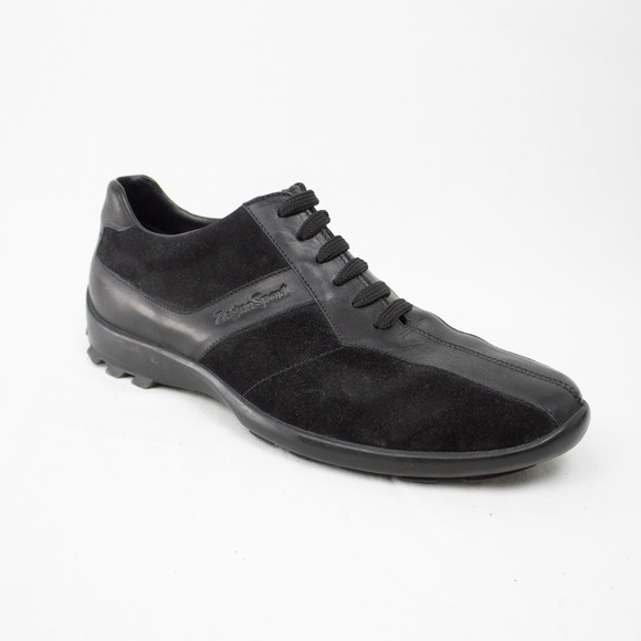 Zegna Sport Mens Shoe size 13 European in excellent condition leather and Swede. main image 4